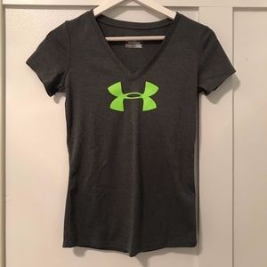 Under Armour V-neck Heat Gear Performance Shirt